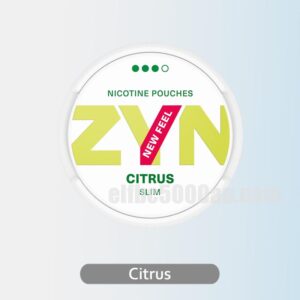 ZYN Slim Citrus 9MG - Bright Citrus Flavor for a Tangy and Fresh Boost