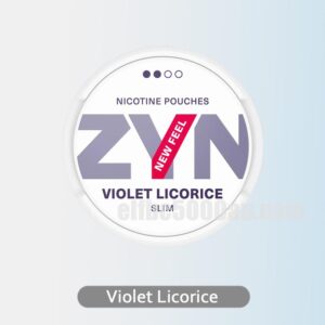 ZYN Slim Violet Licorice 6.5MG - Floral Violet and Licorice Fusion for Unique Flavor