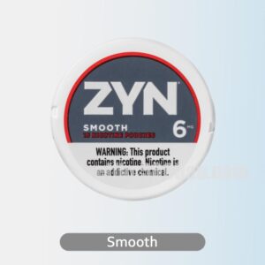 ZYN Smooth 6MG - Rich and Mellow Taste with Extra Nicotine Strength